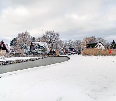 Ortsansicht Born - Winter